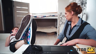 TUTOR4K. Beautiful tutor nailed in doggystyle and other porn