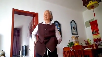 Chinese granny gets fucked
