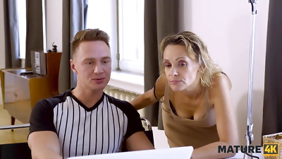 MATURE4K. Fellow claimed he was an IT sir but in fact he just smashed her2